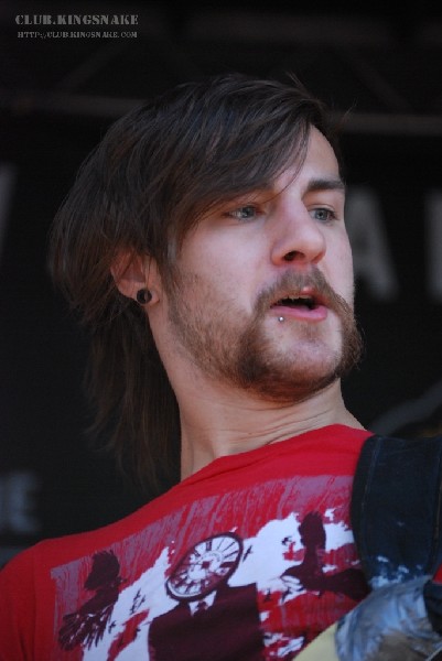 A Static Lullaby at The Vans Warped Tour.   August 11, 2007.