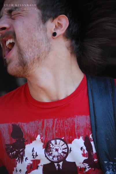 A Static Lullaby at The Vans Warped Tour.   August 11, 2007.