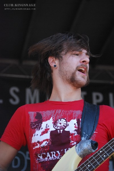 A Static Lullaby at The Vans Warped Tour.   August 11, 2007.