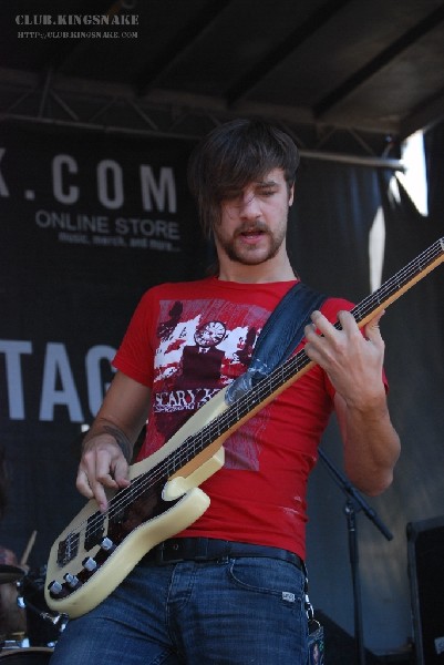 A Static Lullaby at The Vans Warped Tour.   August 11, 2007.