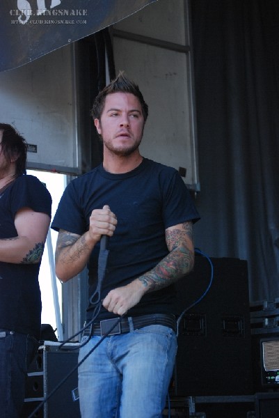 A Static Lullaby at The Vans Warped Tour.   August 11, 2007.