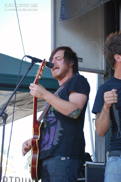 A Static Lullaby at The Vans Warped Tour.   August 11, 2007.