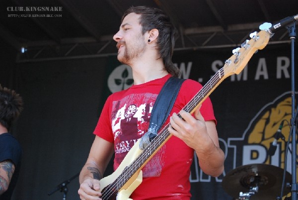 A Static Lullaby at The Vans Warped Tour.   August 11, 2007.