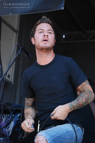 A Static Lullaby at The Vans Warped Tour.   August 11, 2007.