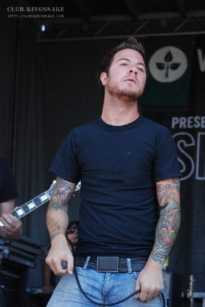 A Static Lullaby at The Vans Warped Tour.   August 11, 2007.