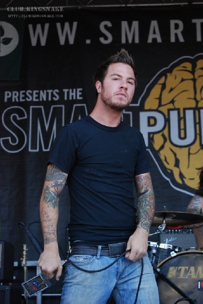 A Static Lullaby at The Vans Warped Tour.   August 11, 2007.