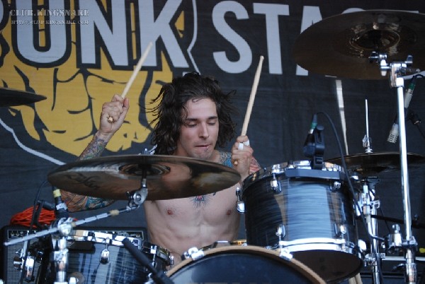 A Static Lullaby at The Vans Warped Tour.   August 11, 2007.