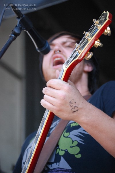 A Static Lullaby at The Vans Warped Tour.   August 11, 2007.