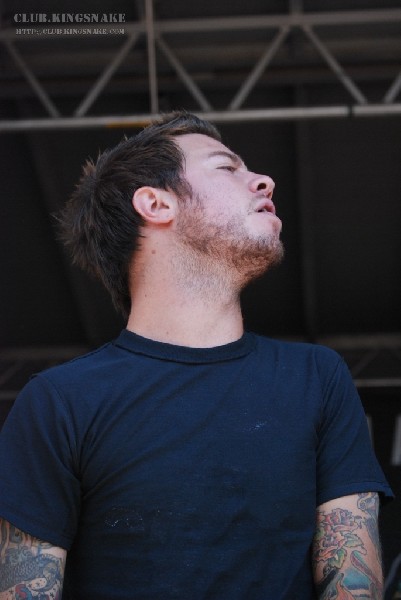 A Static Lullaby at The Vans Warped Tour.   August 11, 2007.