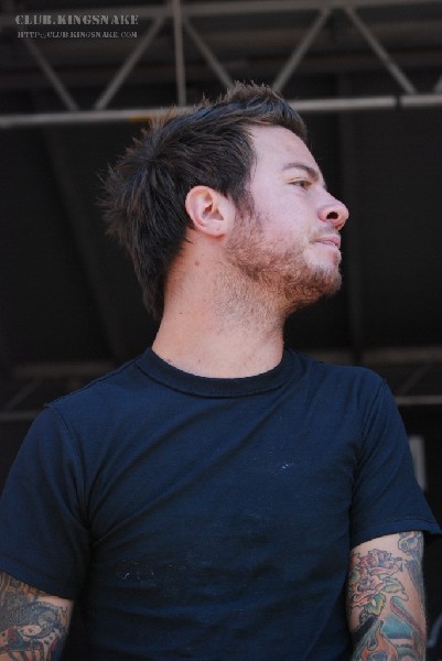 A Static Lullaby at The Vans Warped Tour.   August 11, 2007.