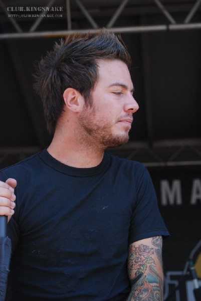 A Static Lullaby at The Vans Warped Tour.   August 11, 2007.