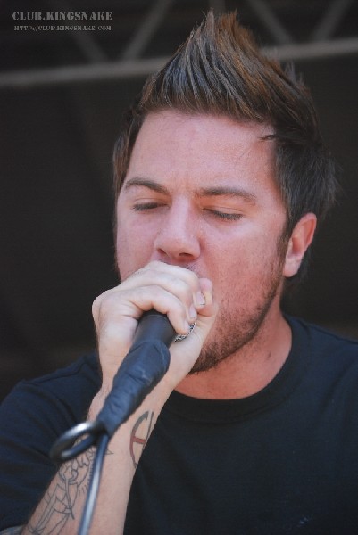 A Static Lullaby at The Vans Warped Tour.   August 11, 2007.