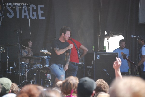 A Static Lullaby at The Vans Warped Tour.   August 11, 2007.