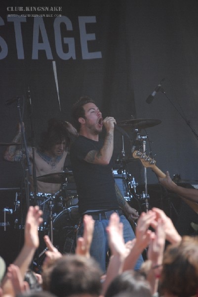 A Static Lullaby at The Vans Warped Tour.   August 11, 2007.