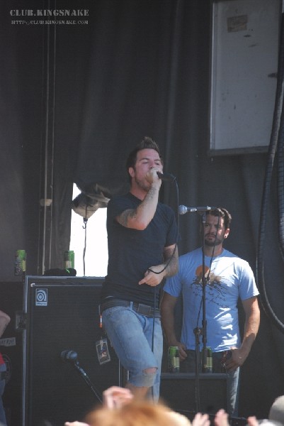 A Static Lullaby at The Vans Warped Tour.   August 11, 2007.