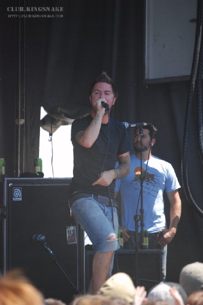 A Static Lullaby at The Vans Warped Tour.   August 11, 2007.