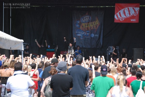 The Matches at The Vans Warped Tour.   August 11, 2007.