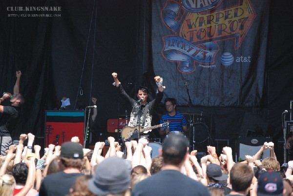 The Matches at The Vans Warped Tour.   August 11, 2007.