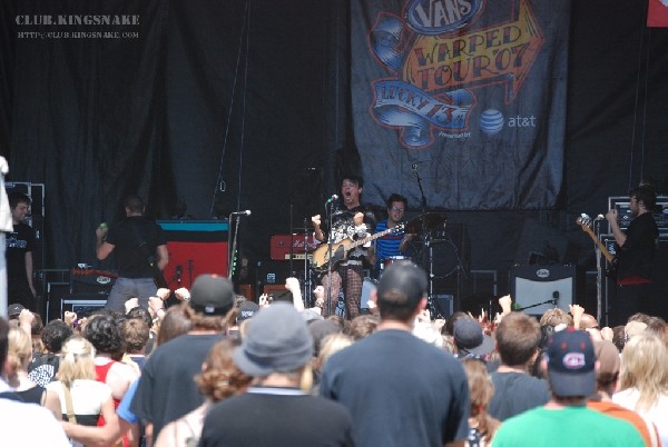 The Matches at The Vans Warped Tour.   August 11, 2007.