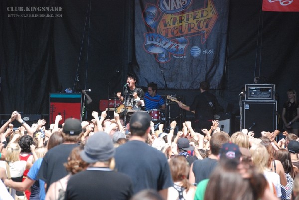The Matches at The Vans Warped Tour.   August 11, 2007.