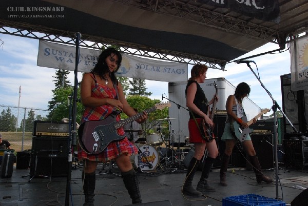 The Randies at The Vans Warped Tour.   August 11, 2007.
