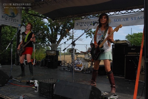The Randies at The Vans Warped Tour.   August 11, 2007.