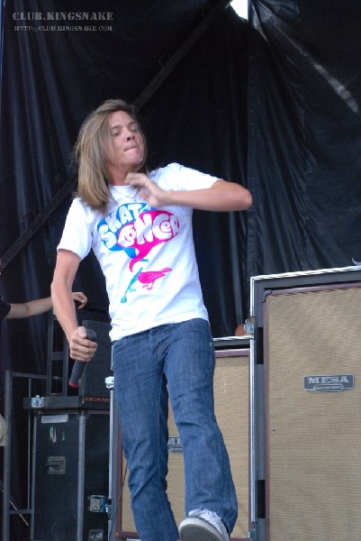 The Red Jumpsuit Apparatus at The Vans Warped Tour.   August 11, 2007.
