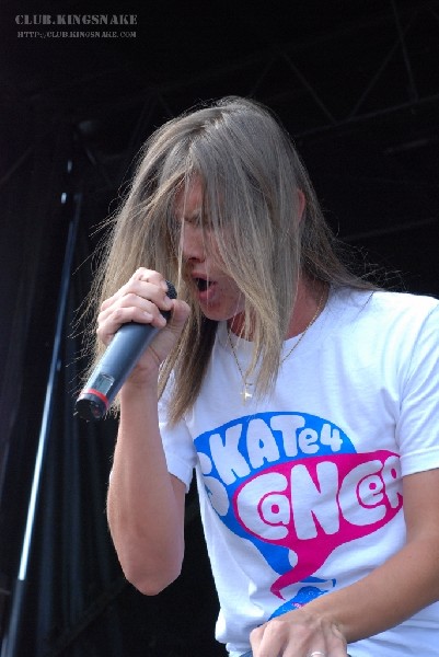 The Red Jumpsuit Apparatus at The Vans Warped Tour.   August 11, 2007.