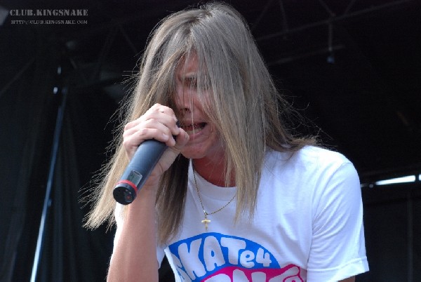 The Red Jumpsuit Apparatus at The Vans Warped Tour.   August 11, 2007.