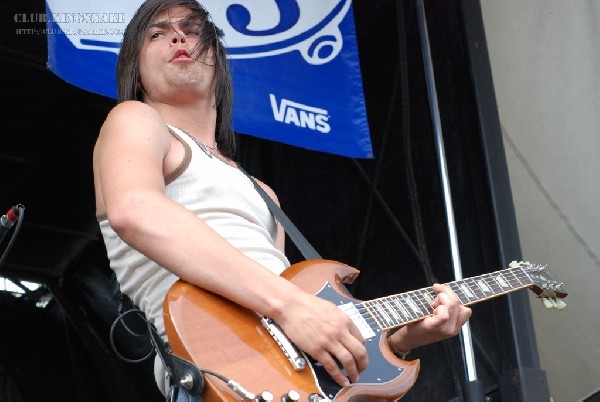 The Red Jumpsuit Apparatus at The Vans Warped Tour.   August 11, 2007.