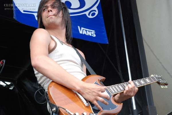 The Red Jumpsuit Apparatus at The Vans Warped Tour.   August 11, 2007.