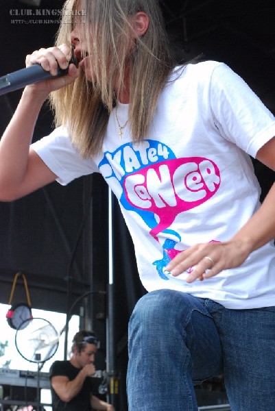 The Red Jumpsuit Apparatus at The Vans Warped Tour.   August 11, 2007.
