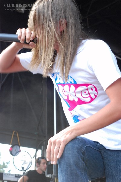 The Red Jumpsuit Apparatus at The Vans Warped Tour.   August 11, 2007.