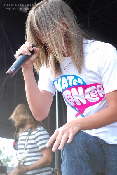 The Red Jumpsuit Apparatus at The Vans Warped Tour.   August 11, 2007.