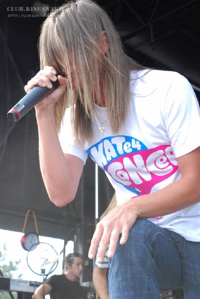 The Red Jumpsuit Apparatus at The Vans Warped Tour.   August 11, 2007.