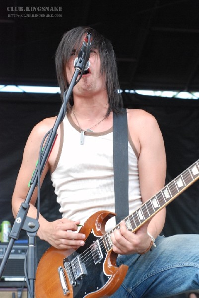 The Red Jumpsuit Apparatus at The Vans Warped Tour.   August 11, 2007.