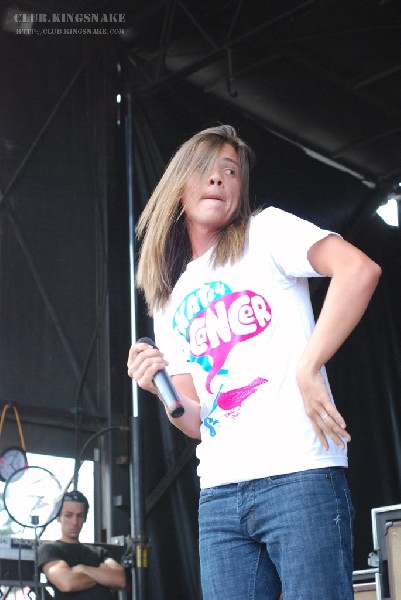 The Red Jumpsuit Apparatus at The Vans Warped Tour.   August 11, 2007.