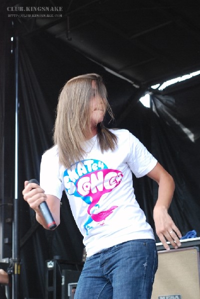 The Red Jumpsuit Apparatus at The Vans Warped Tour.   August 11, 2007.
