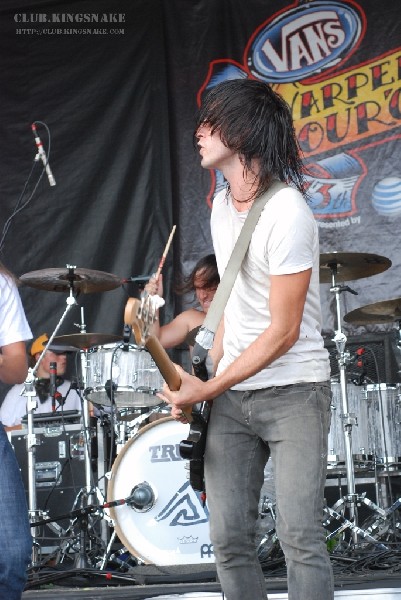 The Red Jumpsuit Apparatus at The Vans Warped Tour.   August 11, 2007.
