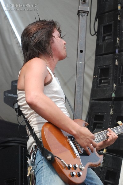 The Red Jumpsuit Apparatus at The Vans Warped Tour.   August 11, 2007.