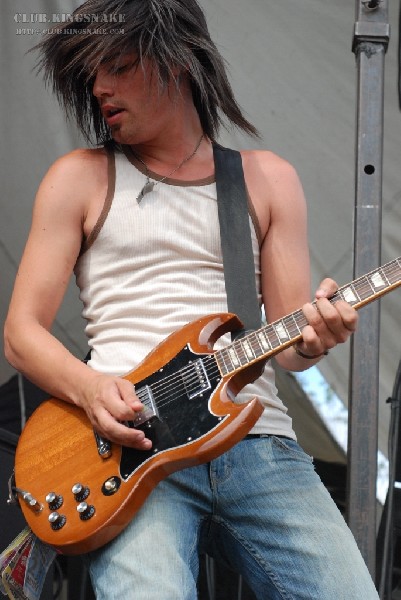 The Red Jumpsuit Apparatus at The Vans Warped Tour.   August 11, 2007.