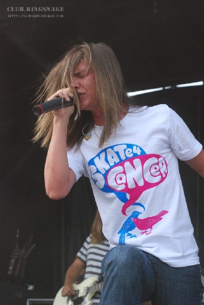 The Red Jumpsuit Apparatus at The Vans Warped Tour.   August 11, 2007.