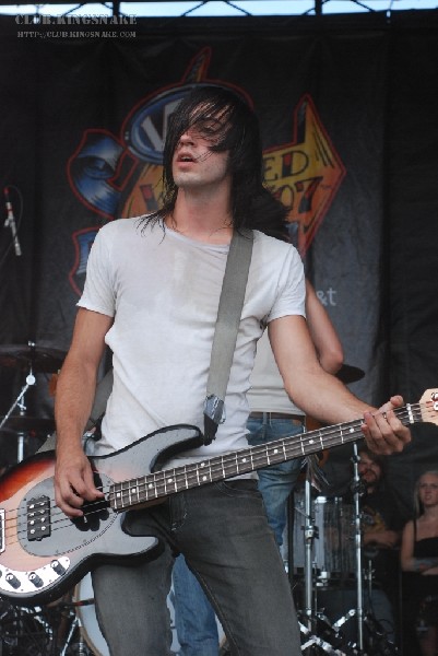 The Red Jumpsuit Apparatus at The Vans Warped Tour.   August 11, 2007.
