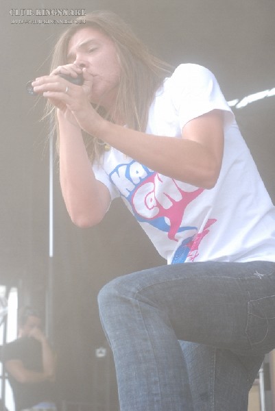 The Red Jumpsuit Apparatus at The Vans Warped Tour.   August 11, 2007.