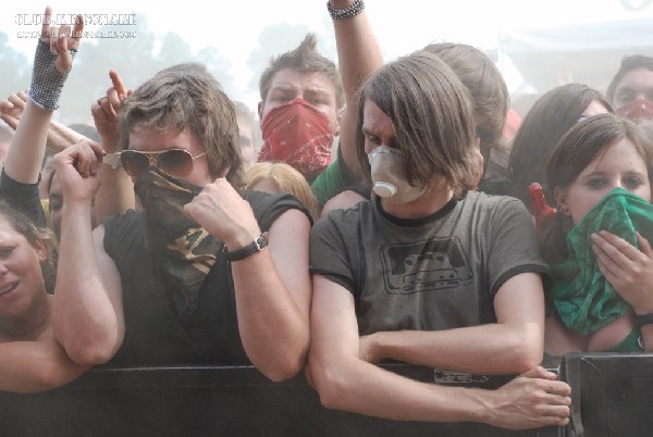 The Red Jumpsuit Apparatus at The Vans Warped Tour.   August 11, 2007.