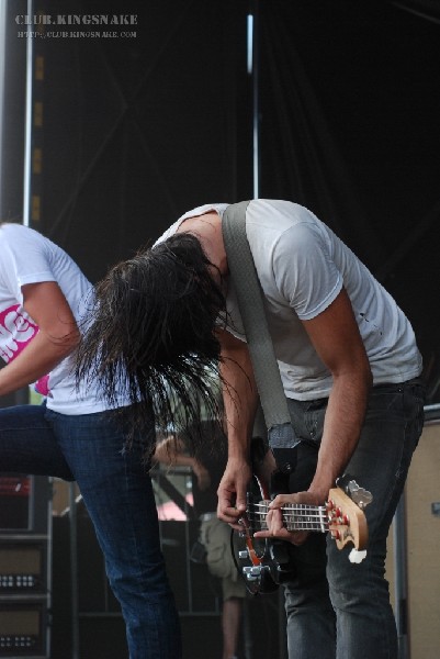 The Red Jumpsuit Apparatus at The Vans Warped Tour.   August 11, 2007.