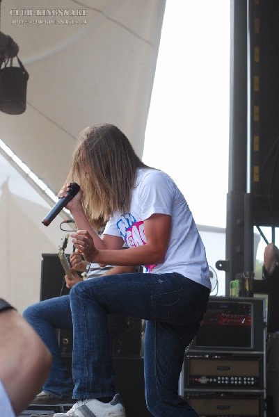 The Red Jumpsuit Apparatus at The Vans Warped Tour.   August 11, 2007.