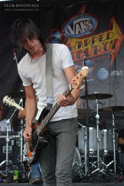 The Red Jumpsuit Apparatus at The Vans Warped Tour.   August 11, 2007.