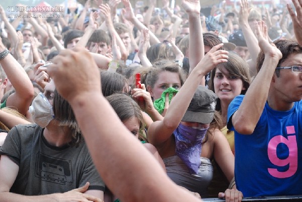 The Red Jumpsuit Apparatus at The Vans Warped Tour.   August 11, 2007.