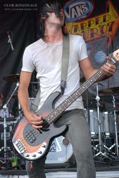 The Red Jumpsuit Apparatus at The Vans Warped Tour.   August 11, 2007.
